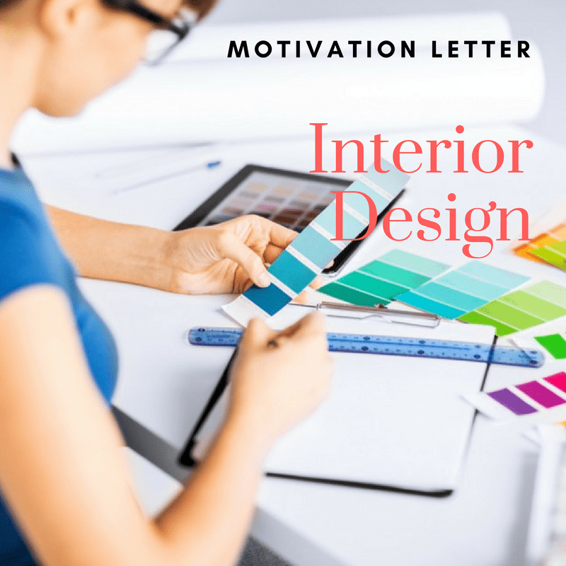 Motivation letter sample for a Master in Interior Design | Motivation  letter samples and templates